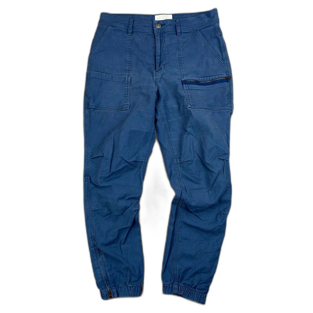 REI Co-Op Trailsmith Jogger Pants - Women's 12 Blue Elastic Ankle Bottoms